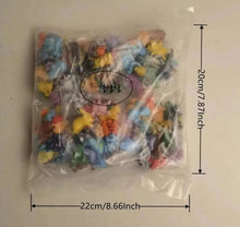Load image into Gallery viewer, 144 pcs Pokemon Mini PVC Action Figures Pikachu Cake Tops Toys Prizes Kids