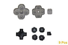 Load image into Gallery viewer, Original Official Authentic Nintendo 3DS XL Part Black Button Set & Rubber Pad - Popular for Sale
- 2