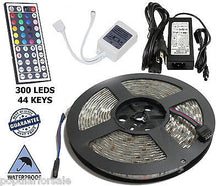 Load image into Gallery viewer, 16' 12V 300-Color Changing LED Flexible Waterproof Light Strip 3m Tape Adhesive - Popular for Sale
- 1