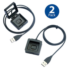 Load image into Gallery viewer, 2 PCS Charging Dock for FitBit Blaze Watch Replacement USB Charger Cradle Cable