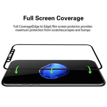 Load image into Gallery viewer, 3D Full Cover Tempered Glass Carbon Fiber Screen Protector For iPhone X , 10
