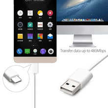 Load image into Gallery viewer, USB Type C Male to USB Sync Data Cable to PC, Nexus 5X / 6P, Lumia 950, 36 inch