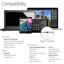 Load image into Gallery viewer, USB Type C Male to USB Sync Data Cable to PC, Nexus 5X / 6P, Lumia 950, 36 inch