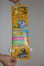Load image into Gallery viewer, SUPER MARIO BROS.2 PULLDOWN SCROLL STORE RARE PROMO DISPLAYS limited edition