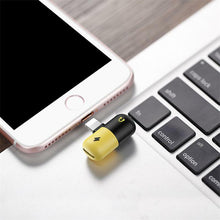 Load image into Gallery viewer, 2 in 1 Adapter for iPhone X 8/7 Aux Splitter Audio Headphone Charge Cable Cord