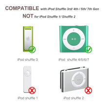 Load image into Gallery viewer, 2 X USB Charger Adapter 3.5mm Tip Cable for iPod Shuffle Fourth 4G 4 4th Gen