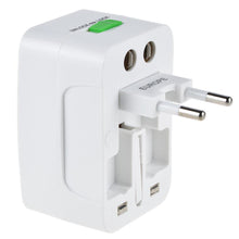 Load image into Gallery viewer, Universal International Travel AC Adapter Power Outlet Plug Converter 110v-220v