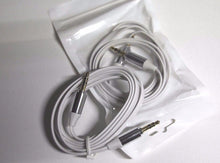Load image into Gallery viewer, 2X 3.5mm Aux Cable Gold Tips Male To Male Stereo Audio Cable Pc Ipod Mp3 Car