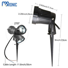 Load image into Gallery viewer, 4 LED Path Lights Outdoor Spotlight Landscape Lighting 5W 12V Garden Wall Yard