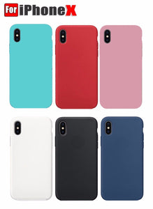 For Apple iPhone X 10 Ultra Thin Silicone Case Cover, Original Retail Packaging