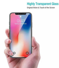 Load image into Gallery viewer, iPhone X 4K HD Tempered Glass Screen Protector with cleaning pad (3 Pack)