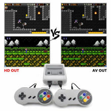 Load image into Gallery viewer, HDMI HD Super NES Mini SFC Classic Game Console Built in 621 Game + 2 Controller