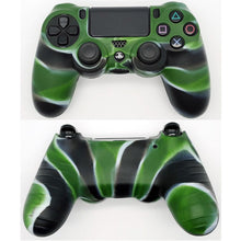Load image into Gallery viewer, 2 Pack X Camouflage Silicone Rubber Case Cover Skin for Sony PS4 Controller Camo