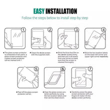 Load image into Gallery viewer, iphone x glass screen protector Tempered with cleaning pad (2 Pack)