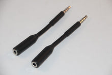 Load image into Gallery viewer, 2 Pack 3.5mm Headset Audio Jack Extender Headphone Adapter FOR BATTERY CASE