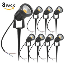 Load image into Gallery viewer, MSRonic 5W Spotlights LED Landscape Lights 12V 24V Waterproof Garden Path cold 8