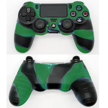 Load image into Gallery viewer, 2 Pack X Camouflage Silicone Rubber Case Cover Skin for Sony PS4 Controller Camo