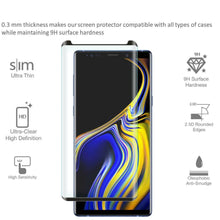 Load image into Gallery viewer, For Samsung Galaxy Note 9 4D【HD Clear】Tempered Glass Screen Protector Clear Full