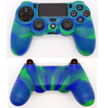 Load image into Gallery viewer, 2 Pack X Camouflage Silicone Rubber Case Cover Skin for Sony PS4 Controller Camo