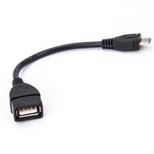 Load image into Gallery viewer, Micro USB B Male to USB 2.0 A Female OTG Adapter Converter Cable LG Samsung Sony