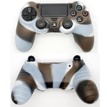 Load image into Gallery viewer, 2 Pack X Camouflage Silicone Rubber Case Cover Skin for Sony PS4 Controller Camo