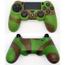 Load image into Gallery viewer, 2 Pack X Camouflage Silicone Rubber Case Cover Skin for Sony PS4 Controller Camo
