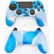 Load image into Gallery viewer, 2 Pack X Camouflage Silicone Rubber Case Cover Skin for Sony PS4 Controller Camo