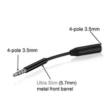 Load image into Gallery viewer, 3.5 mm credit card readers Square Readers and PayPal Here male to female adapter