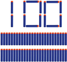 Load image into Gallery viewer, 100x Refill Foam Darts For Nerf N-strike Series Blasters Bullets Kid Toy Gun