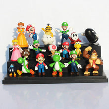 Load image into Gallery viewer, 18pcs Super Mario Bros Action Figure Doll Figurine Toy Model Doll Gift US Seller