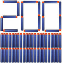 Load image into Gallery viewer, 200 Pcs Dart Refill Bullets Ammo Pack for Nerf N-Strike Elite Blaster Gun