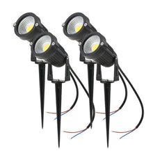 Load image into Gallery viewer, MSRonic 5W Spotlights LED Landscape Lights 12V 24V Waterproof Garden Path Warm 4 Pack
