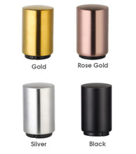 Load image into Gallery viewer, Beer Bottle Opener Magnetic - Stainless Steel Beer Opener with Cap Catcher, Push Down Automatic, Silver, 1pc, Kitchen Bar Tools, Great Gift