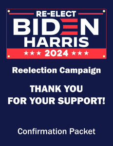 Biden/Harris Reelection Donation Prank - Send anonymously Prank Your Friends