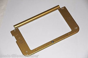 Gold Zelda Nintendo 3DS XL Replacement Hinge Part Top Middle Shell/Housing US - Popular for Sale
 - 1