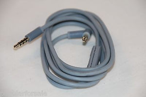 Original Audio Cable 3.5mm/ L Cord/ Beats by Dr Dre Headphones Aux & Mic Gray - Popular for Sale
 - 4