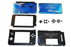 OEM Nintendo 3DS XL FULL Replacement Shell-Case w Blue Top Pokemon X&Y Back - Popular for Sale
 - 1