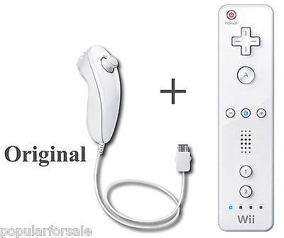 Original Nintendo Wii U Remote Controller and Nintendo Wii U Nunchuk RVL-003 - Popular for Sale
 - 1