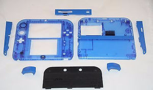 Limited Edition Nintendo 2DS Crystal Clear Full Shell Housing Replacement Blue - Popular for Sale
 - 1