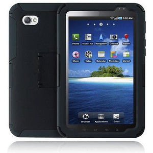 Incipio Samsung Galaxy Tab SILICRYLIC Hard Shell Case with Silicone Core - Black - Popular for Sale
 - 1