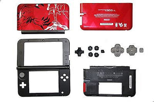 OEM Nintendo 3DS XL FULL Replacement Shell-Case w Red Top Pokemon X&Y Back - Popular for Sale
 - 1