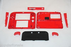 Limited Edition Nintendo 2DS Crystal Clear Full Shell Housing Replacement Red - Popular for Sale
 - 4