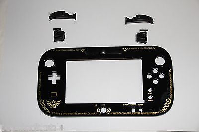 Nintendo Wii U Legend of ZELDA Gamepad Controller Replacement Faceplate Front - Popular for Sale
 - 1