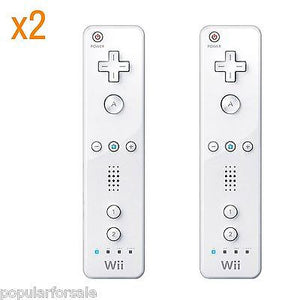 Lot of 2 OEM Nintendo Wii U White Remote Wii U Remote RVL-003 USA SELLER - Popular for Sale
 - 1