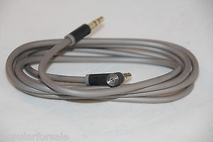 Original OEM Beats by Dre Audio AUX 3.5mm Light Gray L Cord Cable 848-00004-00-A - Popular for Sale
 - 2