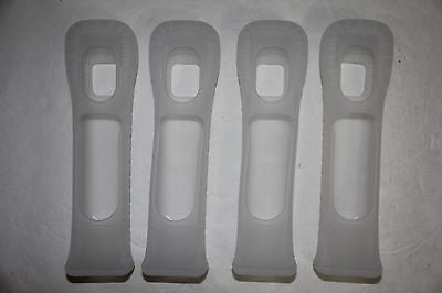 Lot of 4 Nintendo Wii Remote Silicone Sleeve RVL-027 Extended Long Motion CLEAR - Popular for Sale
 - 1