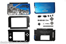 Load image into Gallery viewer, Blue SUPER SMASH BROS Nintendo 3DS XL Full Replacement Housing Shell Case Parts - Popular for Sale
 - 1
