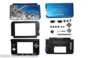 Blue SUPER SMASH BROS Nintendo 3DS XL Full Replacement Housing Shell Case Parts - Popular for Sale
 - 1