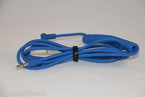 OEM Blue Beats by Dr. Dre 3.5mm Coiled Audio Cable L Shape for Mixr Headphone - Popular for Sale
 - 3