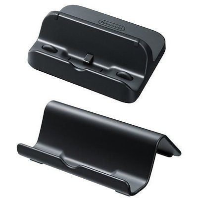 Genuine OEM Nintendo Wii U Black Cradle and Stand Set Gamepad Charger Dock - Popular for Sale
